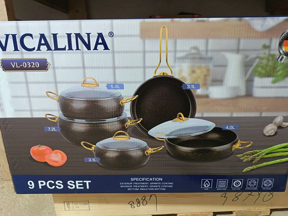 Посуда для дома набор кастрюли