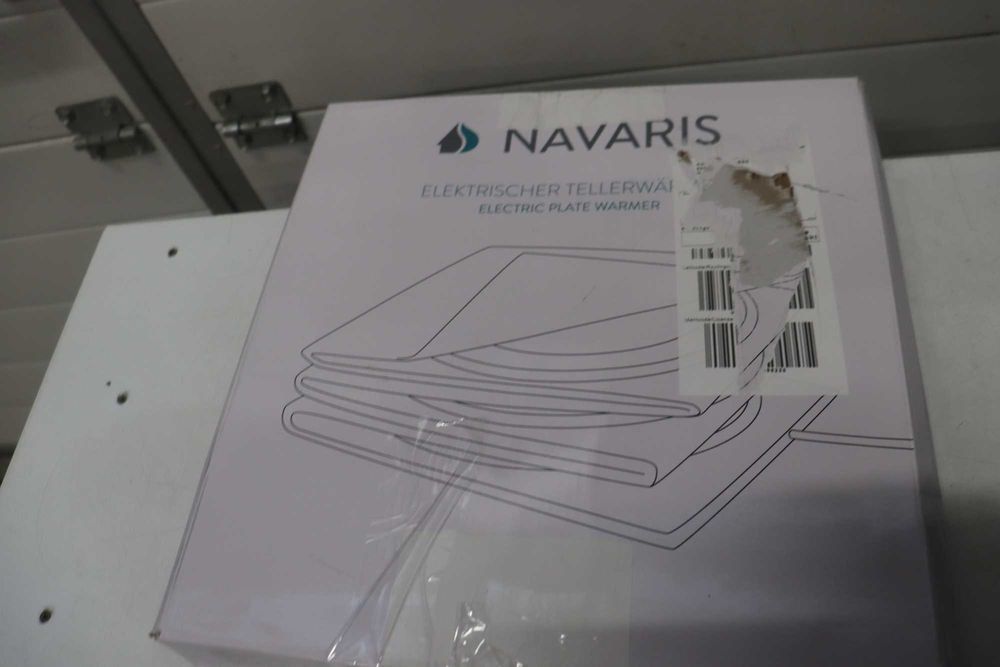 Електрически нагревател за чинии Navaris, до 165 градуса за 10 минути