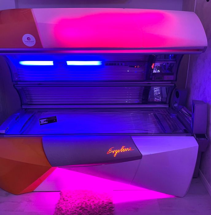 Solar, Ergoline Esprit 770-S Candy Orange, aparat bronzat