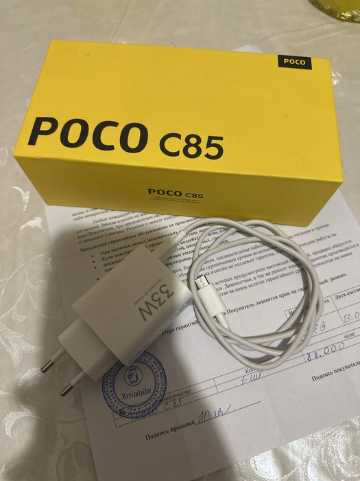 Poco c85 с гарантия