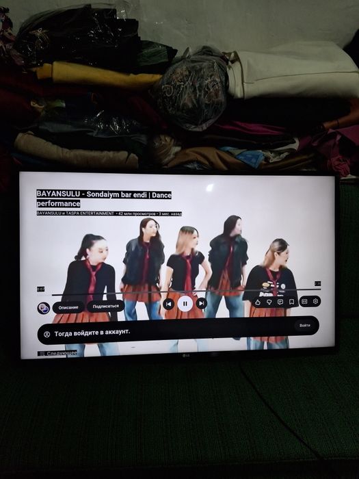 Смарт телевизор lg 43