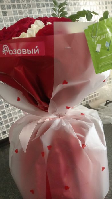 Цветы сегодняшние 31 роза
