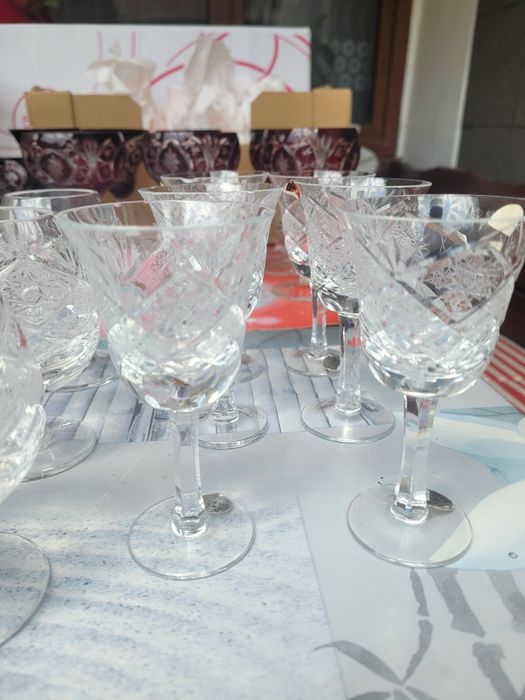 Vand 3 seturi pahare cristal