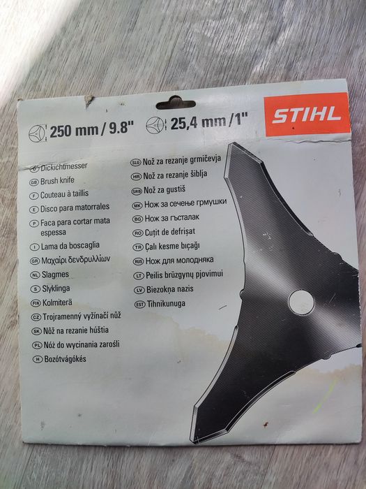 Металлический нож для мотокоса