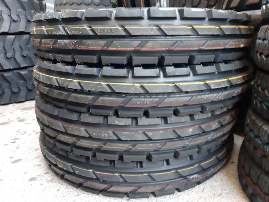 Anvelope noi 6.50-20 Cauciucuri de directie pentru tractoare