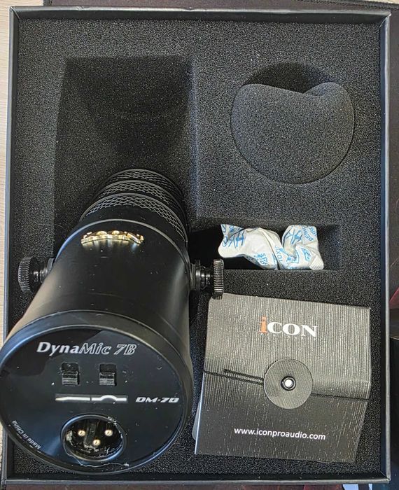 Микрофон iCON Dynamic 7B, усилители для микрофона PreSonus,Cloudlifter