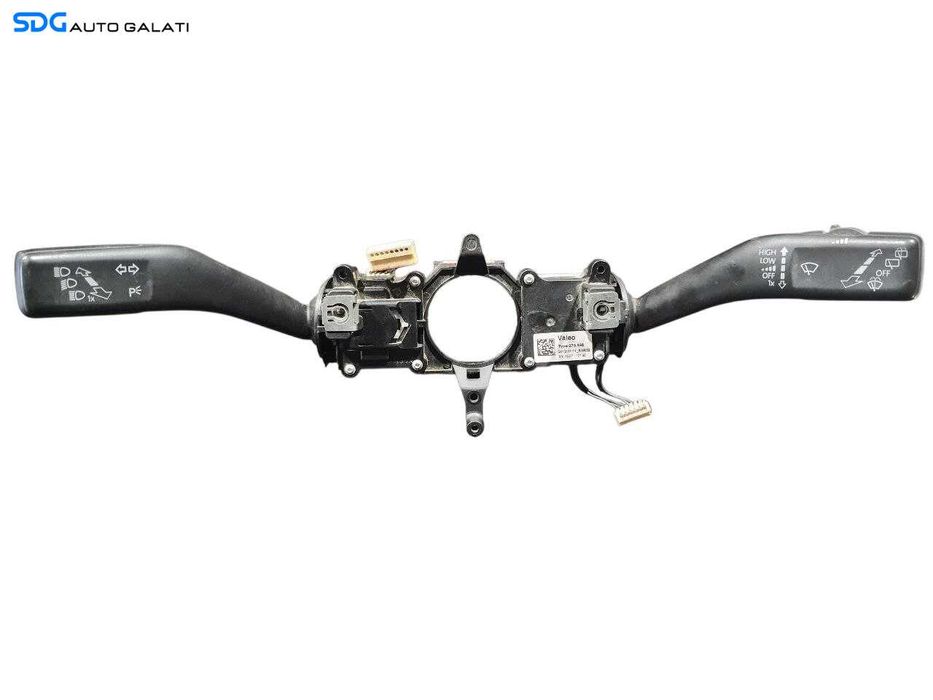 Ansamblu Manete Volan FARA Spira Volkswagen Tiguan 2007 - 2015 Cod 5K0953521AR 5K0953502K [N2896]