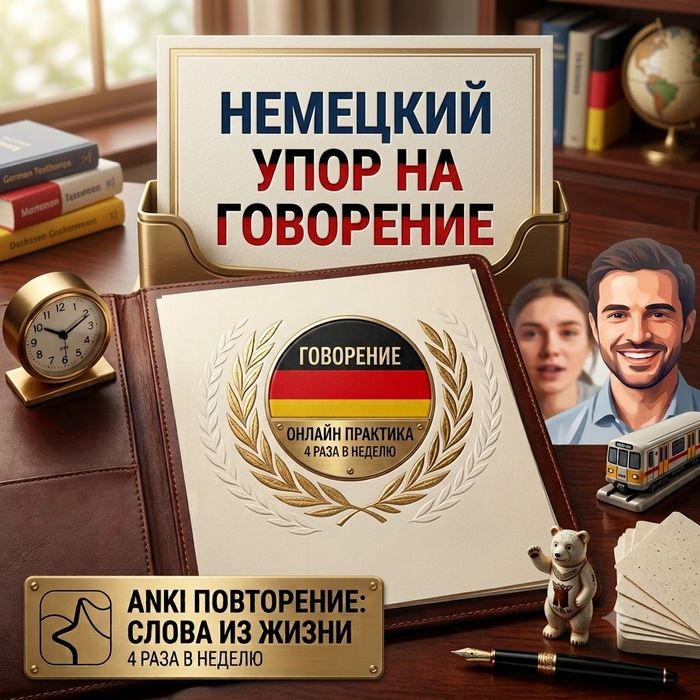 Репетитор немецкого языка. Упор на говорение