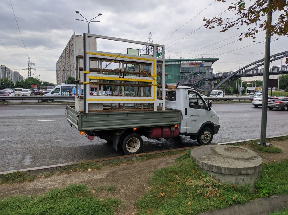 Пирамида, доставка, перевозка, Стекловоз, Газель