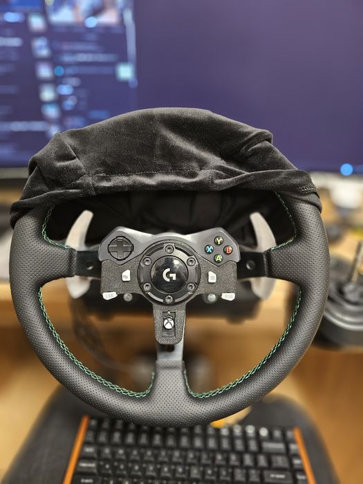 Logitech G920 + mods + седалка