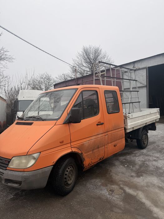 Mercedes Sprinter 211 CDI 2.2 | 2001 | Cabină dublă | Bena