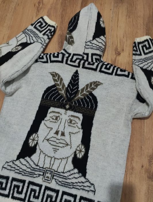 Hanorac din lână Alpaca Ecuador mărimea L