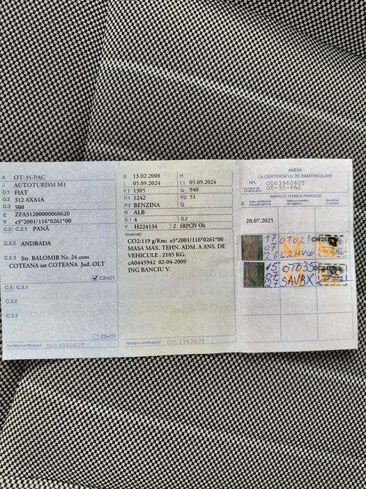 Fiat 500 1.2 benzina