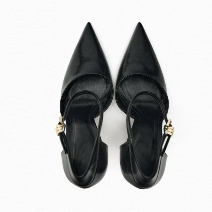 черные туфли Zara