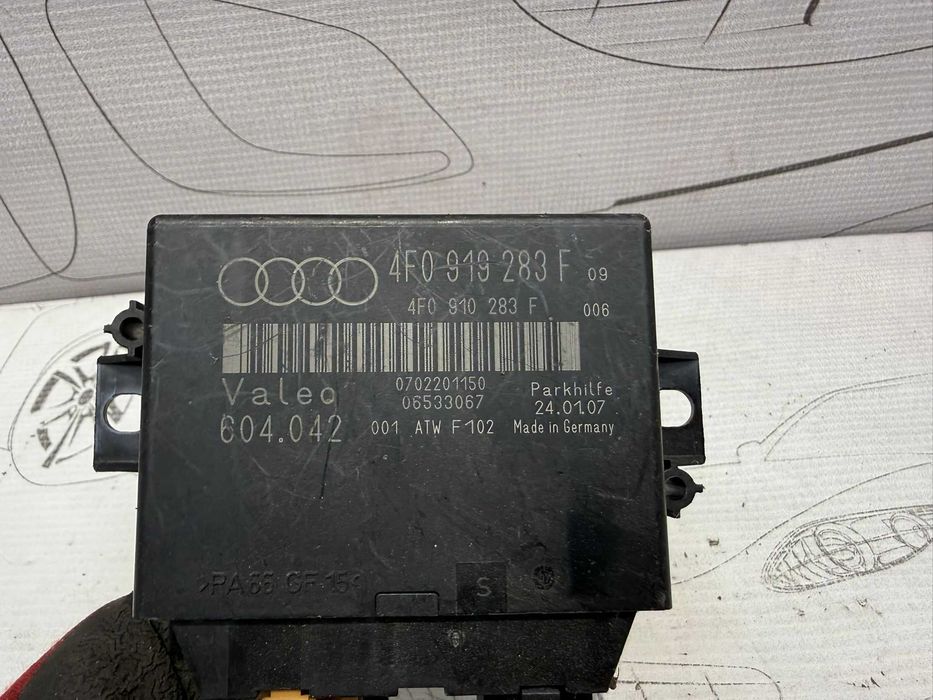 Modul asistență parcare / Unitate (Parkhilfe) Audi A6 C6 4F0919283F 2007 / [2004-2011] / (5C3)