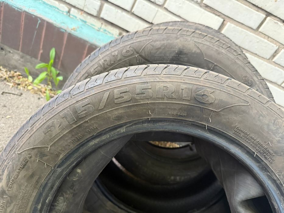 Продам резину  215/55/16