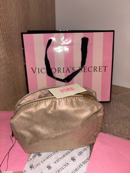 Geantă Victoria’s Secret auriu fin