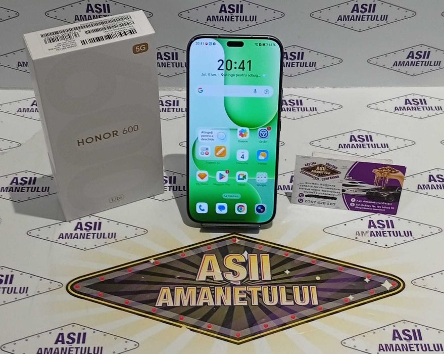Asii Amanetului-Honor 600 Lite, 256GB, 8GB RAM, NOU