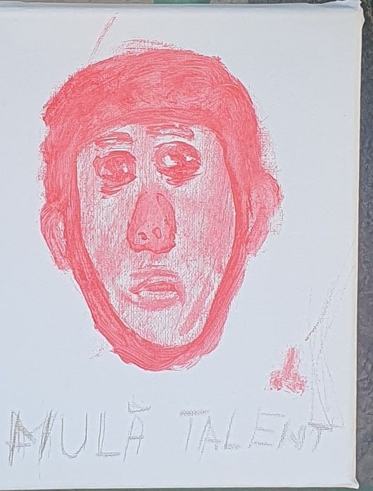 auto portret mula talent
