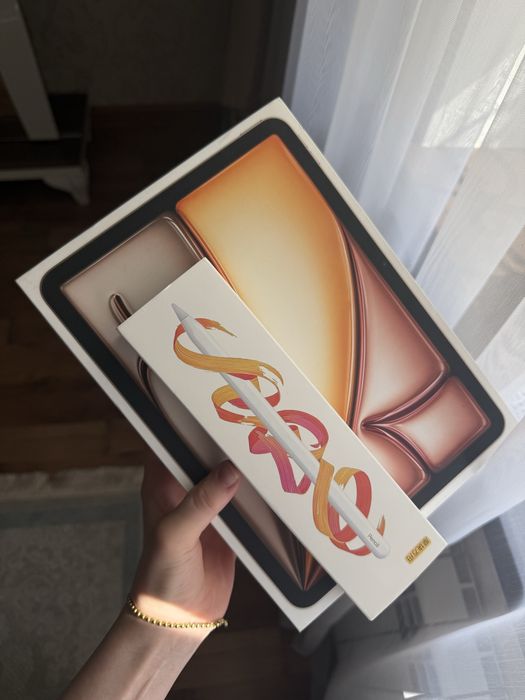 Ipad Air 2025g серо-золотистый