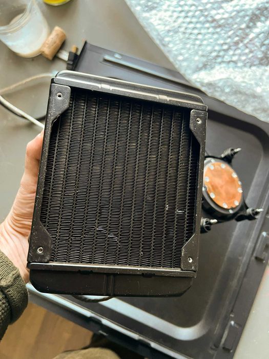 Cooler procesor Alienware pe lichid, socket 1700 intel, 120mm