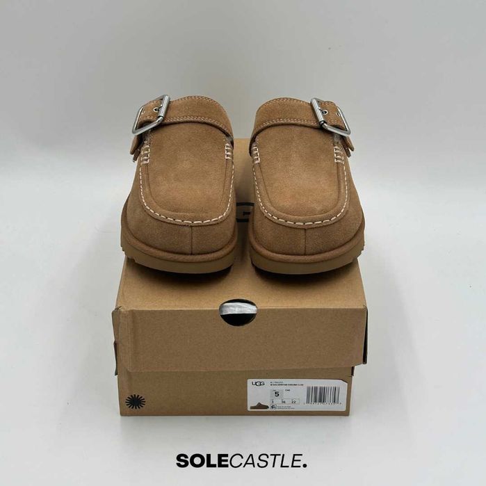 Saboți UGG Goldenstar Evelina Clog 'Chestnut' 100% Originali