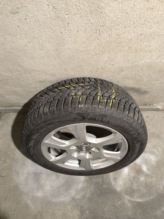 Джанти Ауди 16цола 5х112 ЕТ45 с гуми 225/55/16