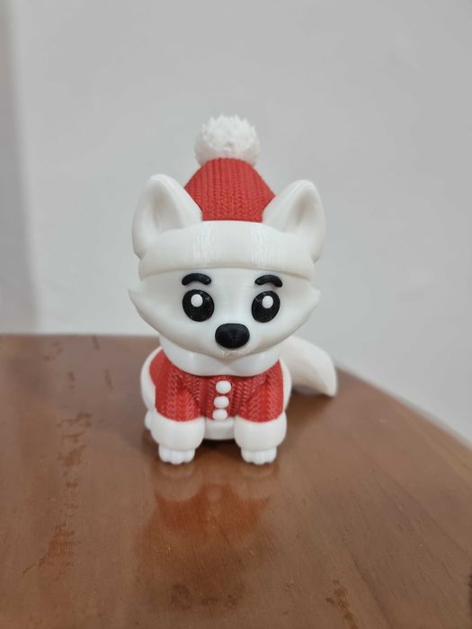 Полярный волк. Новый год.