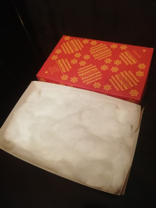 Елочные игрушки коробка