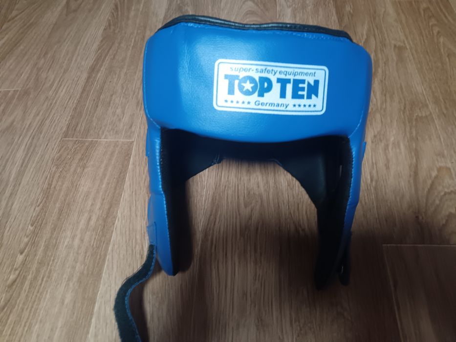 Шлем боксерский синий
