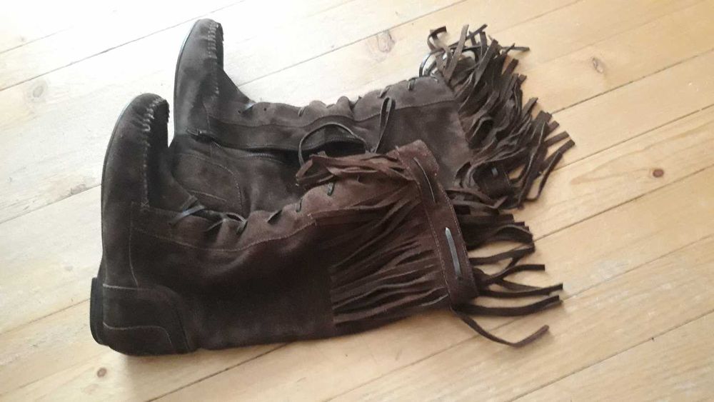 Ботуши ZARA велур 30 lv