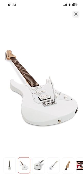 Электро гитара Yamaha Pacifica 012 WH