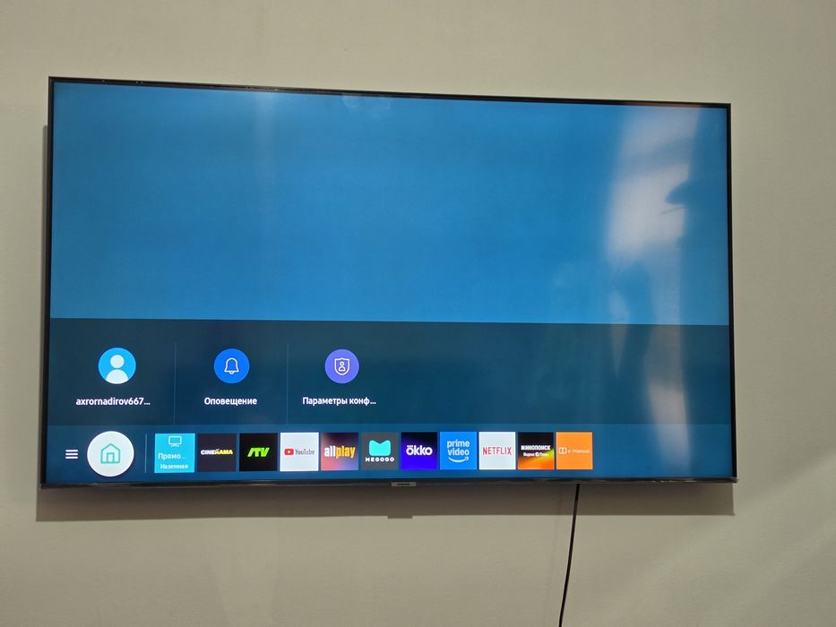 Samsung 55 talik  telvizor smart