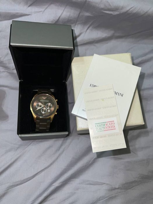 СРОЧНО emporio armani часы оригинал покупал в англии