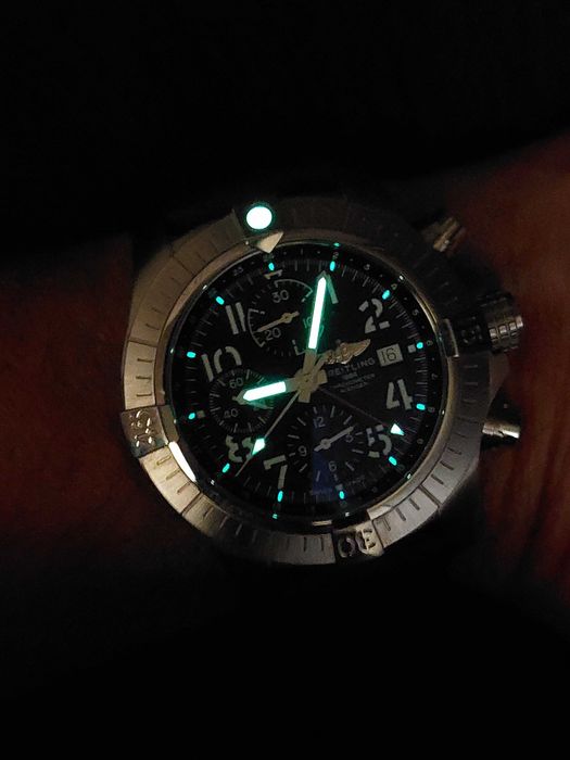 Breitling Avenger II Seawolf / Chronograph GMT 45 Diver's Auto