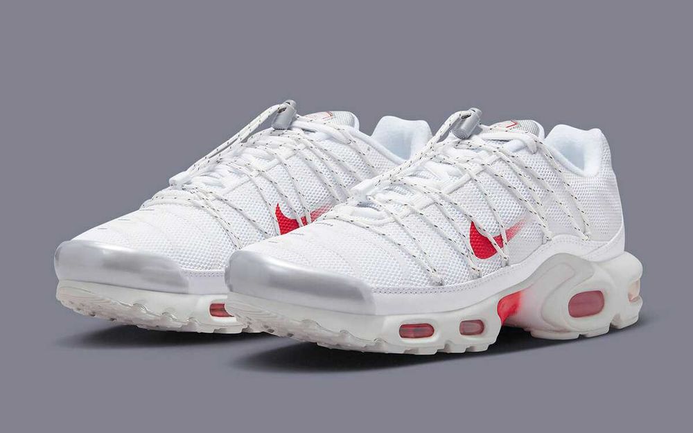 Nike Air Max Plus Tn Utility white Toggle Red 100%  originali-40