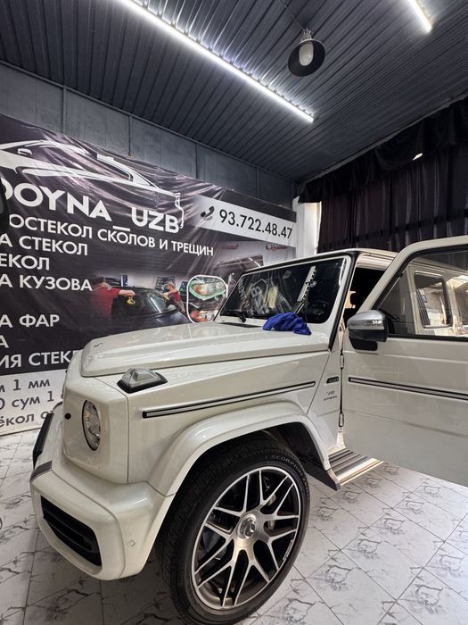 Avtooyna tuzatish, oyna polirovka va almashtirish