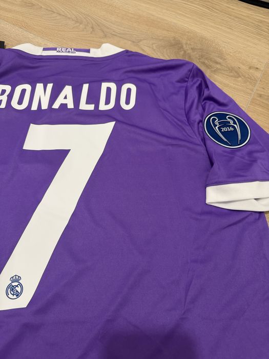 Tricou de fotbal Adidas Real Madrid Cristiano Ronaldo 7  CR7 marime M nou finala uefa champions league Cardiff