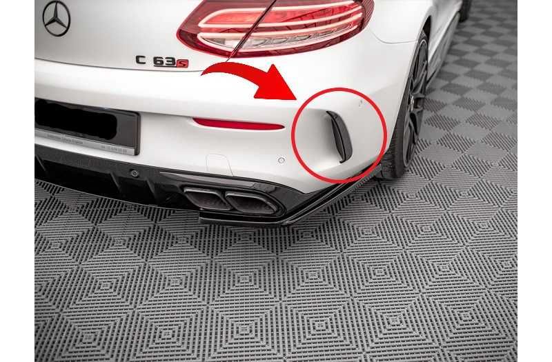 Ornamente Splitere Flapsuri Bara Spate Mercedes C Coupe W205 AMG