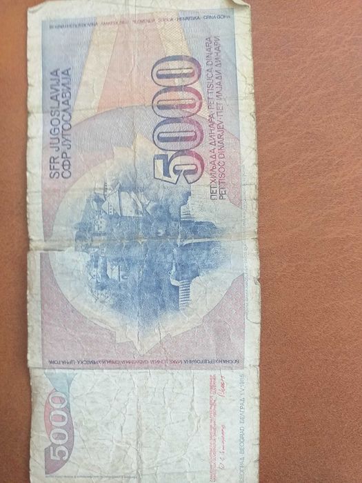 Bancnote vechi Iugoslavia