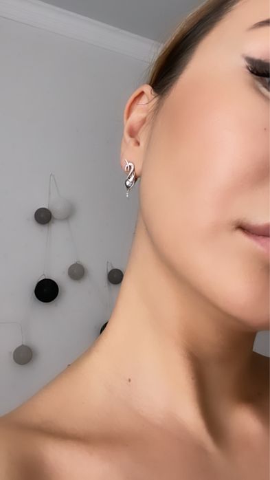 Серьги, сережки с бриллиантами