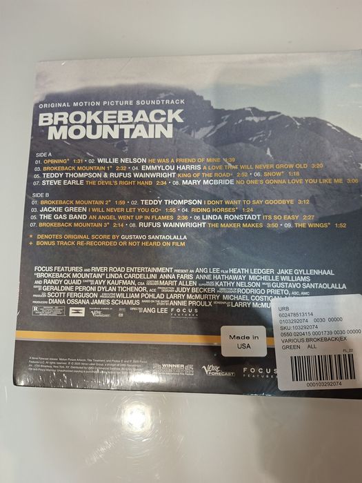 Soundrack Brokeback Mountain плоча