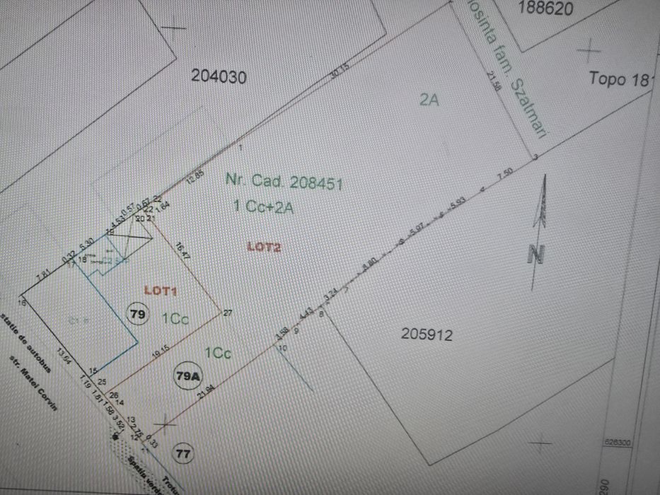 Vând teren intravilan construibil