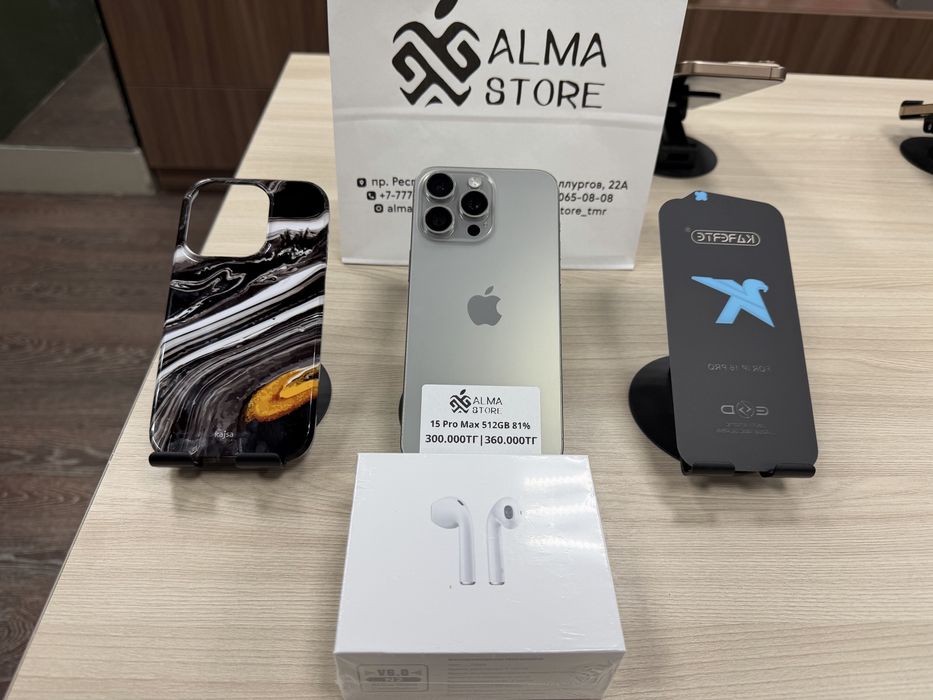 Айфонт15 Промакс 512ГБ 81%/iPhone 15 Pro Max 512GB 81%