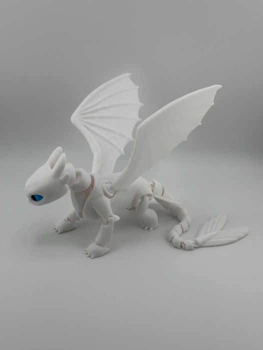 3d модели от филма How to Train Your Dragon Toothless и Lightfury