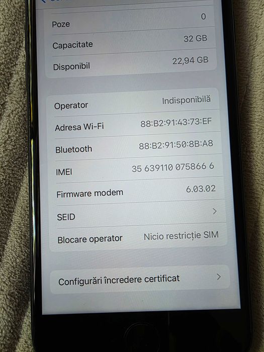 Iphone 7 32GB stare excelenta