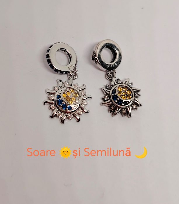 Charmuri Noi Argint pentru brățară Pandora