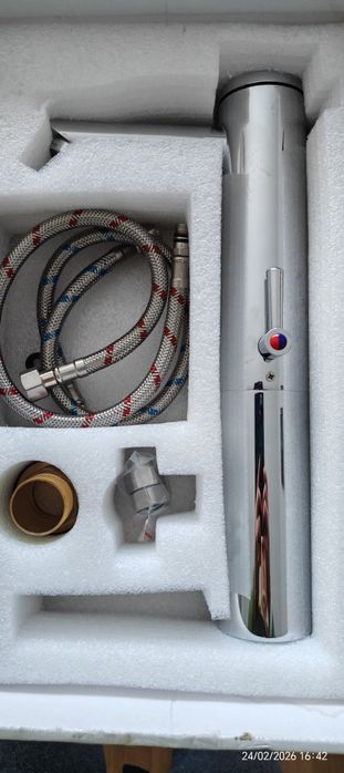 Vind baterie lavoar cu senzor