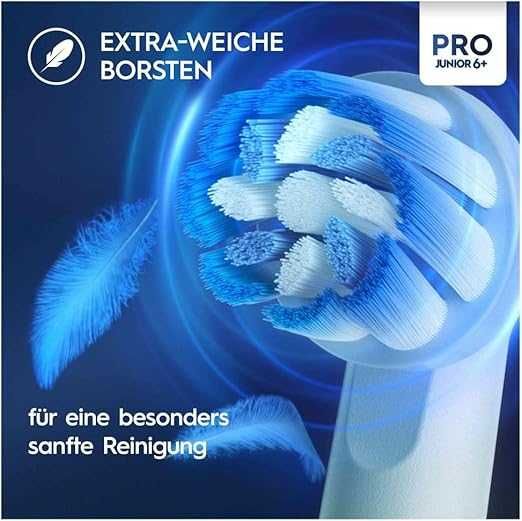 Електрическа четка за зъби Oral-B Pro Junior 6+ , зелена