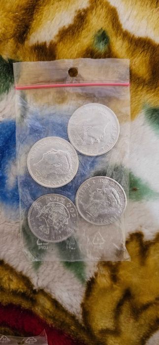 Lot 4 monede 500 lei 1944